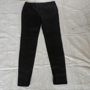 Black Faux Leather TTYA long tall Sally Pants